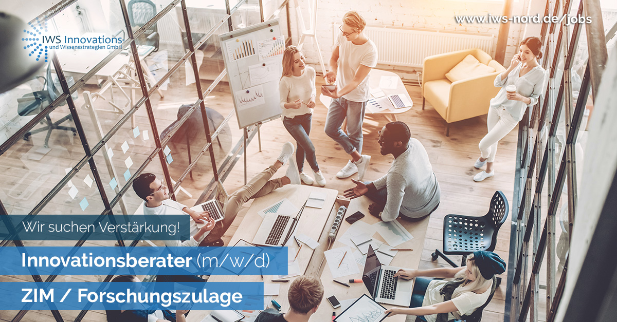 Stellenangebot - Projektmanager (m/w/d) Innovationsberatung - IWS GmbH