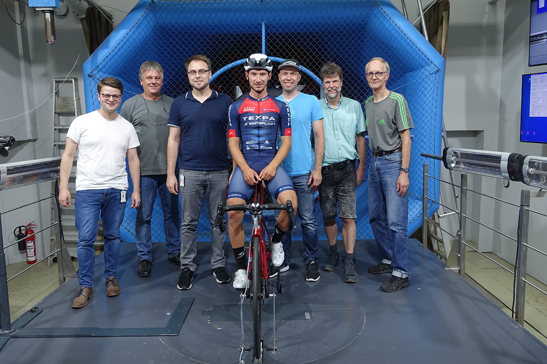 Foto Windkanal RTAero Projektteam